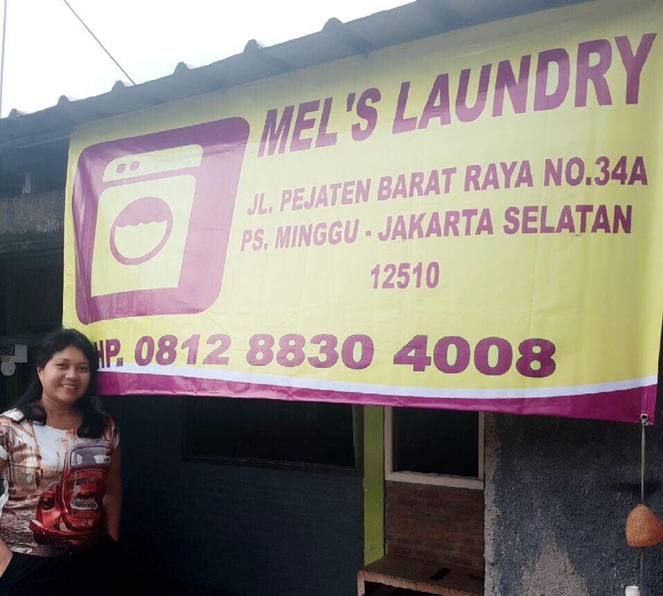 Mel’s Laundry – Sekali Dayung Dapat Bisnisnya & Cucian Rumah Beres