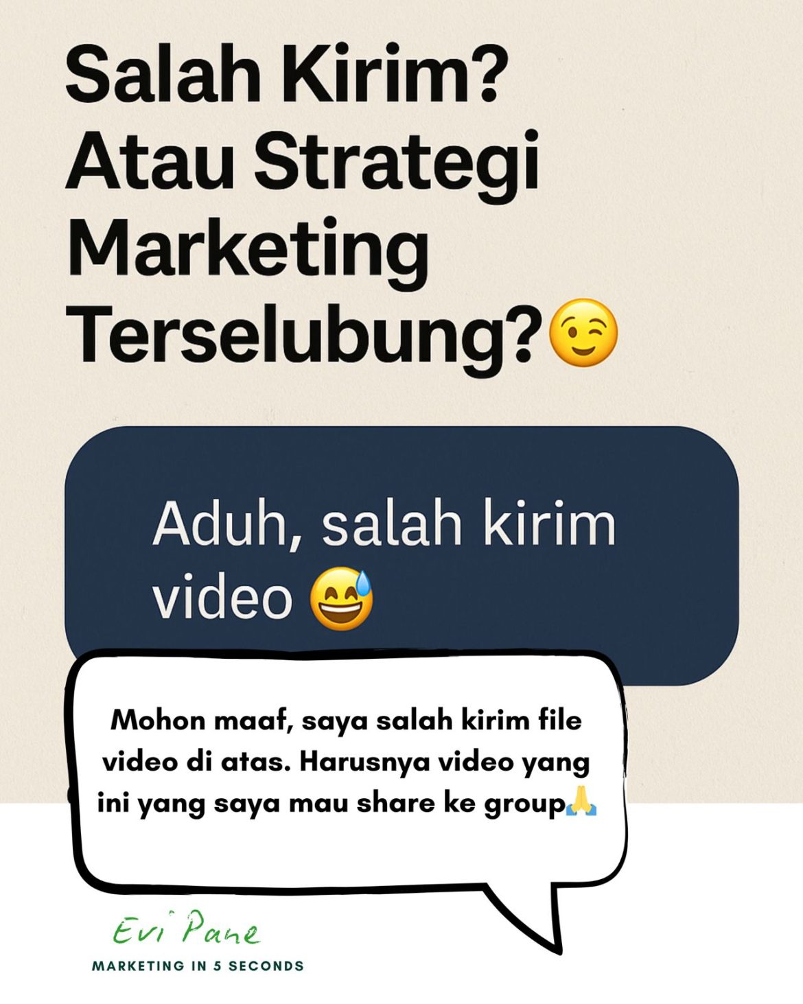 Salah Kirim? Atau Strategi Marketing Terselubung? 😉